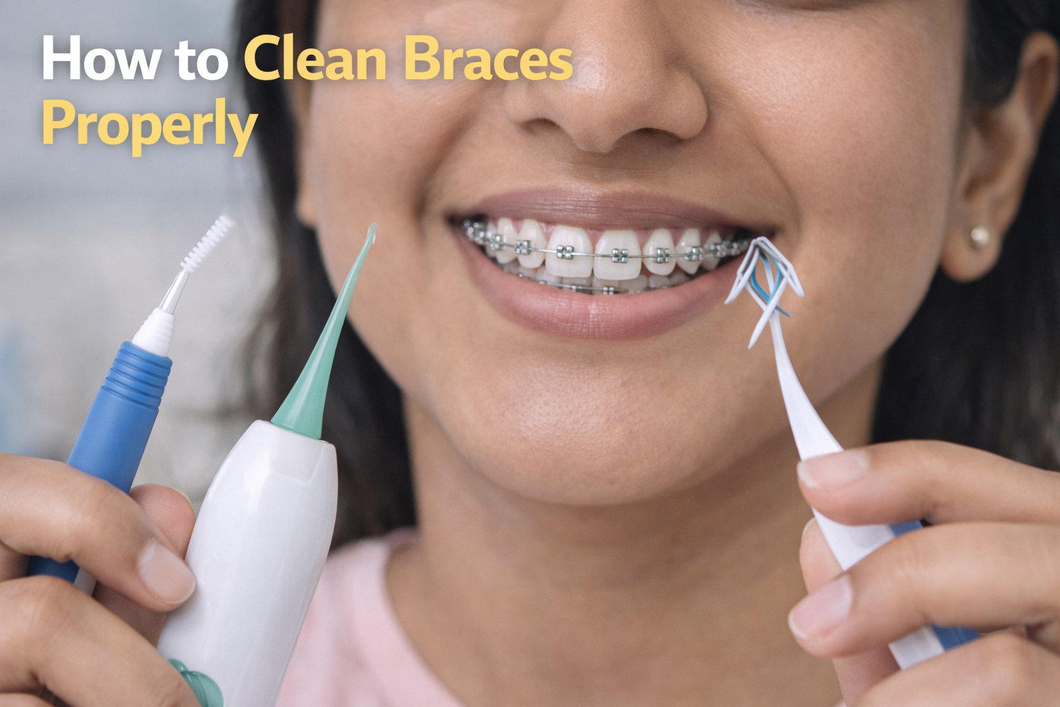 How to Clean Braces Properly