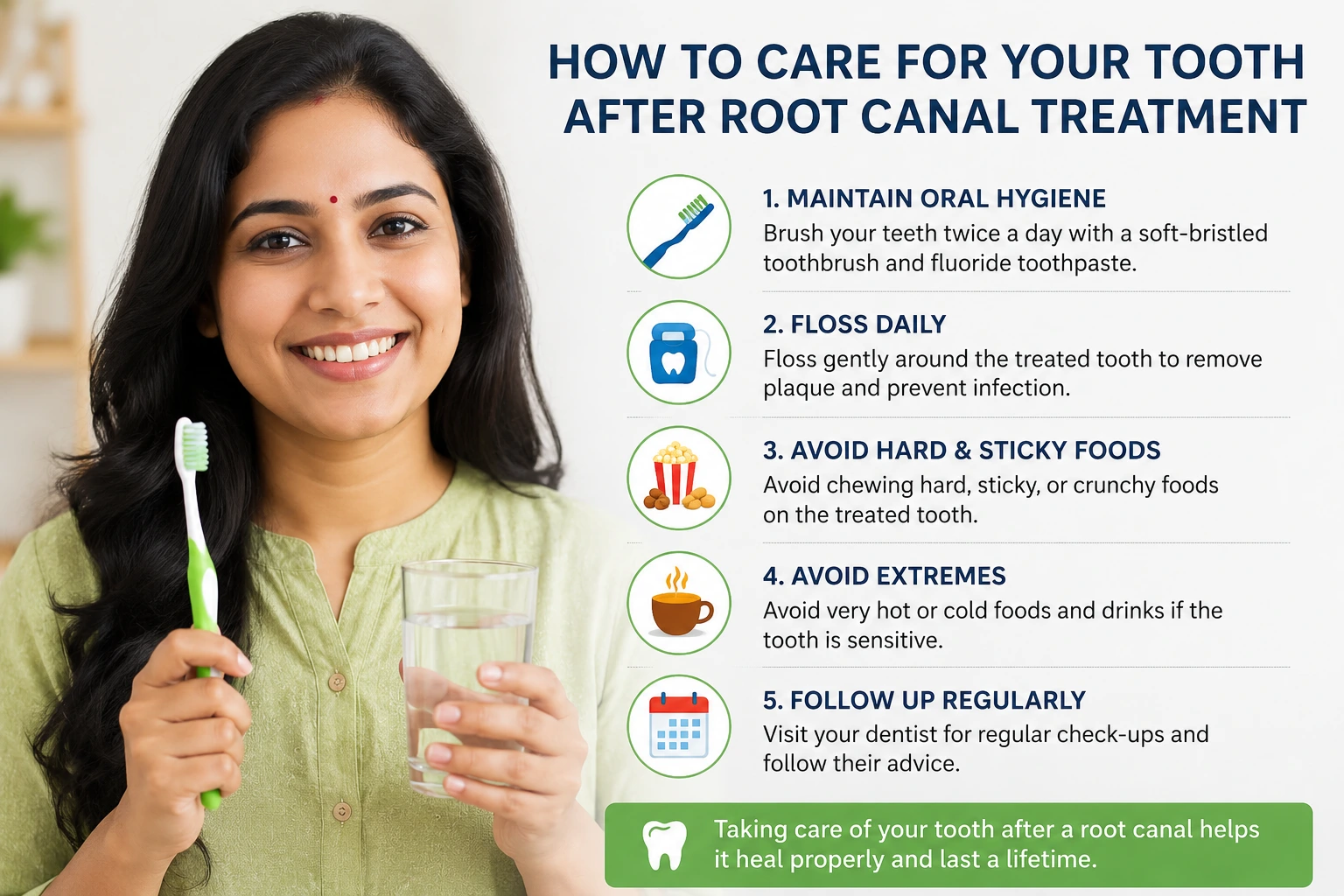 How to Care for Your Tooth After Root Canal Treatment