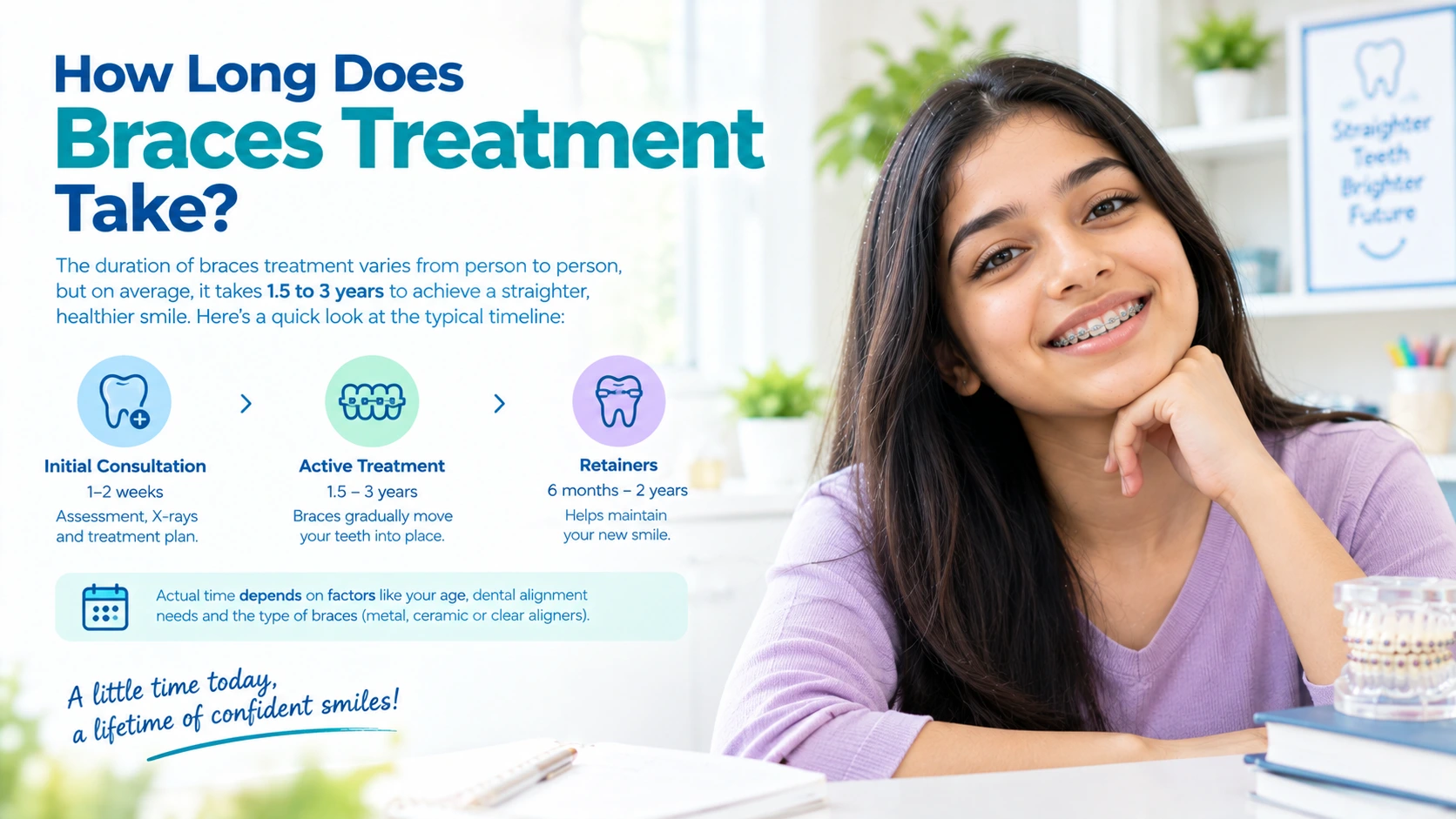 How Long Does Braces Treatment Take?